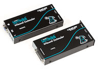 Wizard KVM Extender - VGA, PS/2, RS232, Single-Access, CATx, Skew Compensation