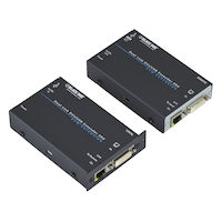 Wizard SRX Series KVM Extender - Dual Link DVI-D, USB 2.0, Audio, Single Access, CATx