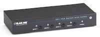 VGA Switch with Serial and Audio - 4 x 1