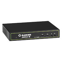 Emerald® PE KVM-over-IP - DVI-D, USB 2.0, Audio, PoE, Dual Network Ports RJ45 and SFP