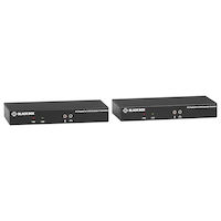 KVX Series KVM Extender Kit over CATx - 4K, DisplayPort, USB 2.0 Hub, Serial, Audio, Local Video